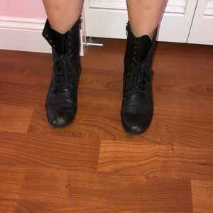 STEVE MADDEN “troopa” combat boots